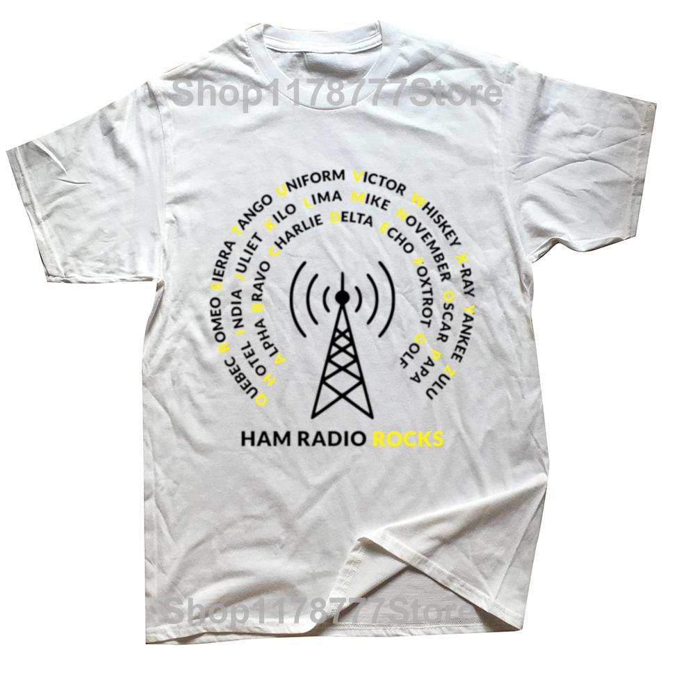 Funny Amateur Ham Radio Operator T Shirts Summer Graphic Cotton Streetwear Short Sleeve Birthday Gifts T-shirt Mens Clothing
