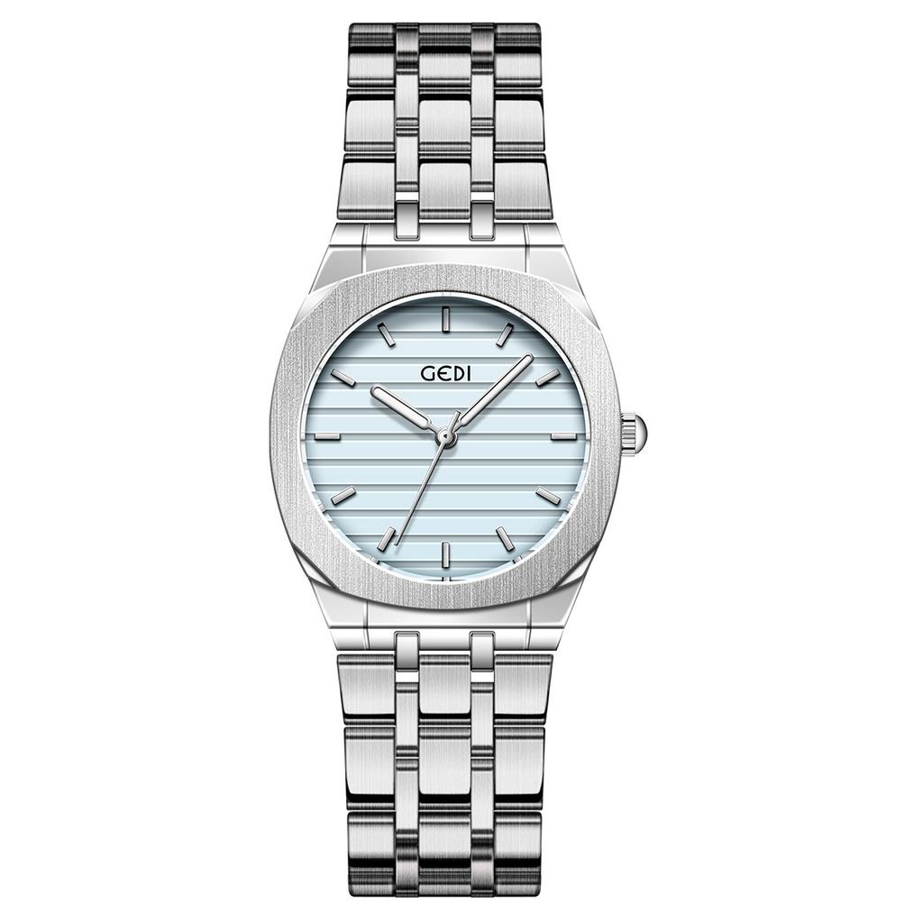 Premium Sense Dopamine Women'S Watch Niche High Value Simple Versatile Women'S Waterproof Steel Belt Quartz Watch