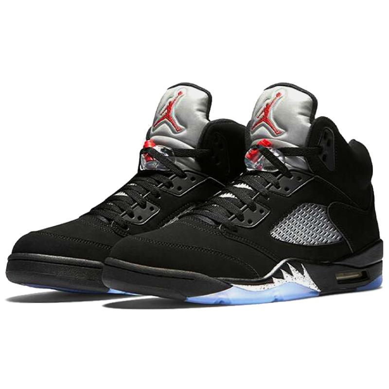 Jordan 5 Retro Black Metallic 2016 Men's Jordan 845035-003
