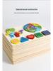 3D Geometric Animal Shape Puzzle Board for Early Education and Shape Matching