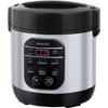 Sencor SRM 0650SS Rice Cooker - 5 Cooking Modes - Steaming Included - 600 Ml - Black/Silver