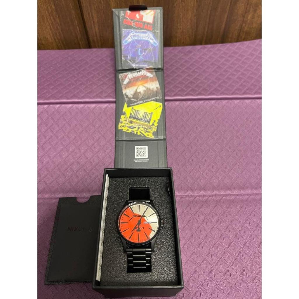 Used NIXON collaboration Metallica watch Kill 'M All