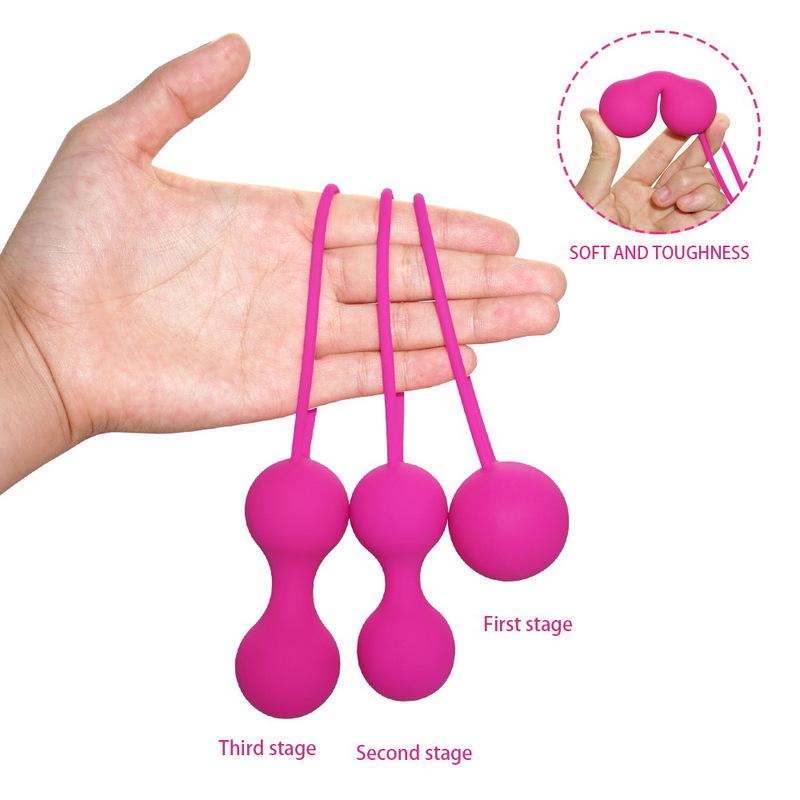 Boule de rétrécissement vaginale étanche, balle intelligente, exercice de Kegel, haltère, Train d'atrophie vaginale féminine A