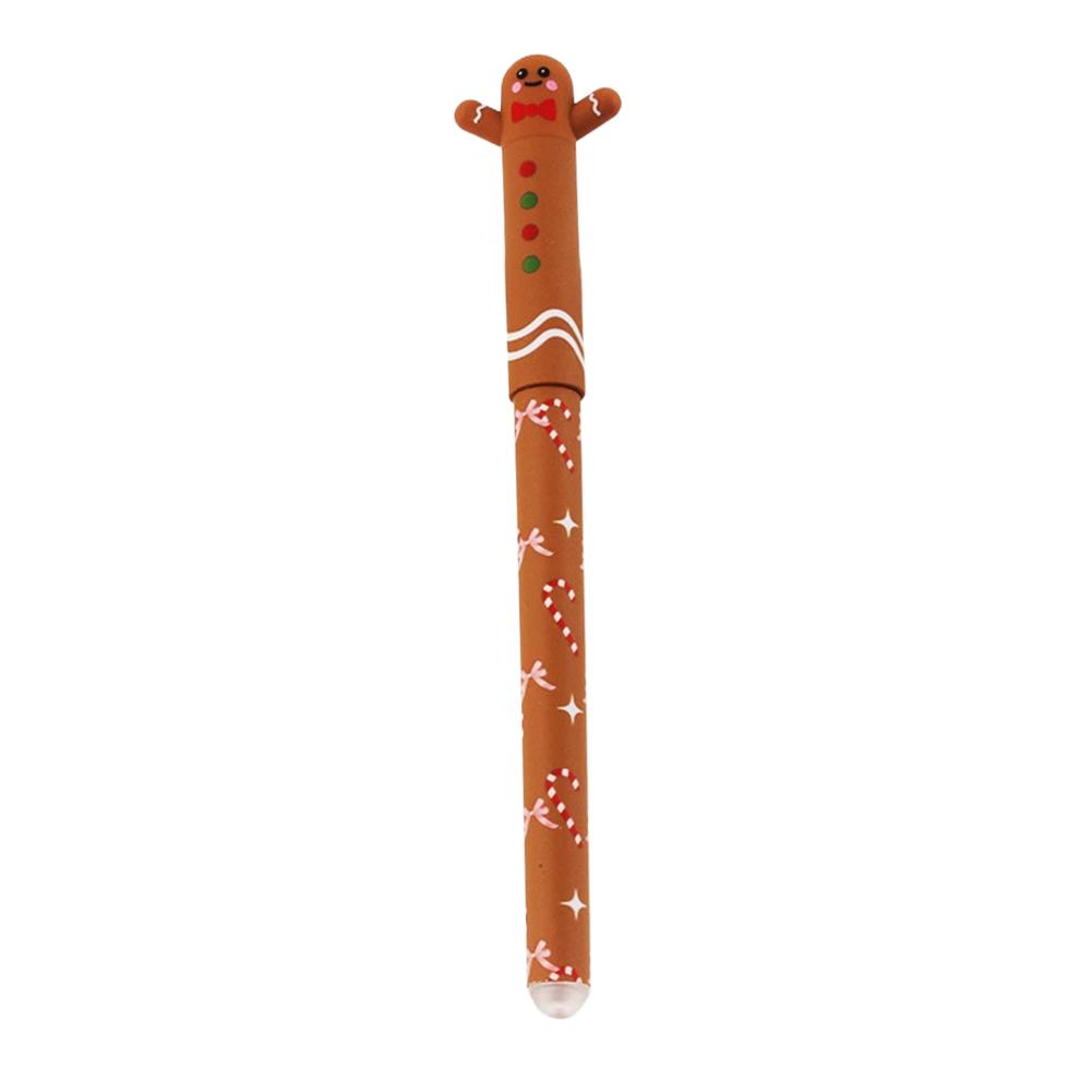 

Erasable Gel Pens Tip Christmas Designs Santa Reindeer Boy Correctable Ink for School Office Gift Eco Friendly Writing Tools