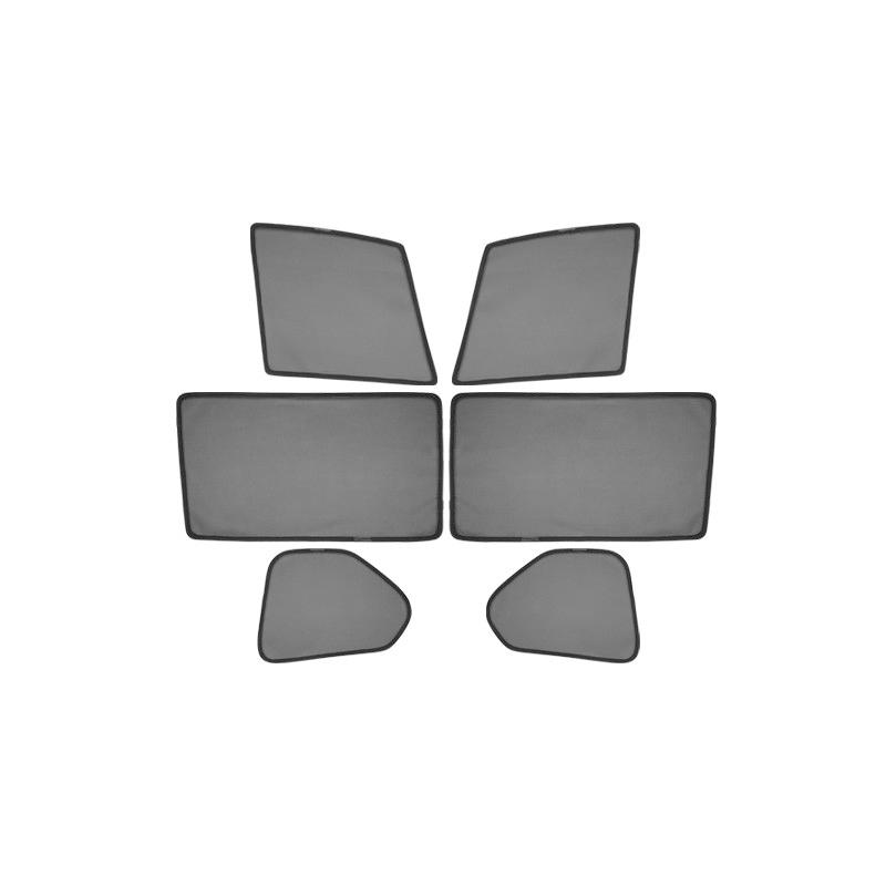 

Солнцезащитная сетка для бокового окна автомобиля для Toyota RAV4 XA50-2022 2023 RAV 4 Hybrid, автоматический солнцезащитный козырек на окно чёрный