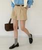 NON AND NON Classic Pintuck Cotton Half Pants_Nspt5222
