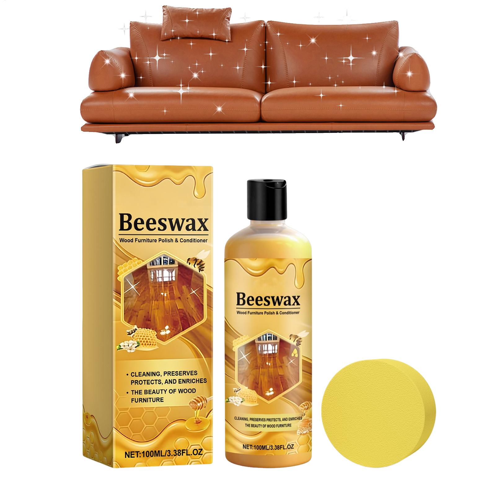100ml Wood finishing wax Long-Lasting Shine Cleaner Wax Furniture Care Maintenance Wax Wood Cleaning Polished Complete Solution 01