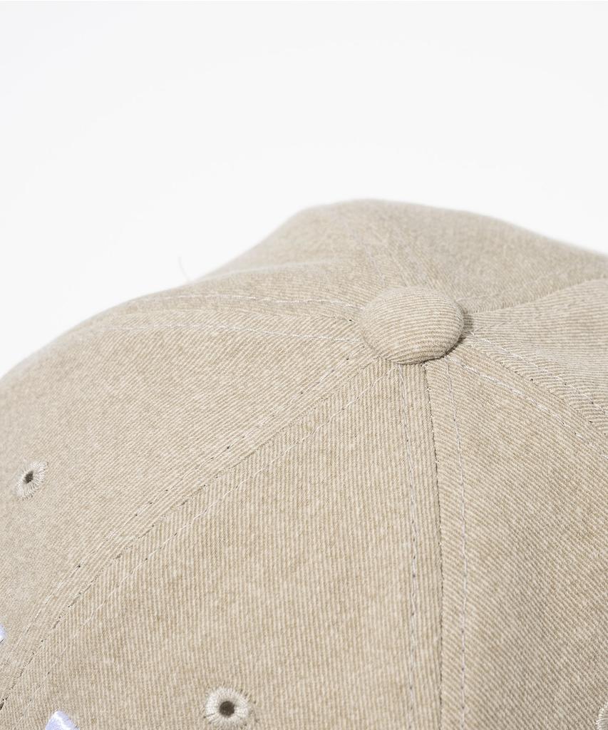 MILLO ARCHIVE Arch Letter Ball Cap [Melange Beige]