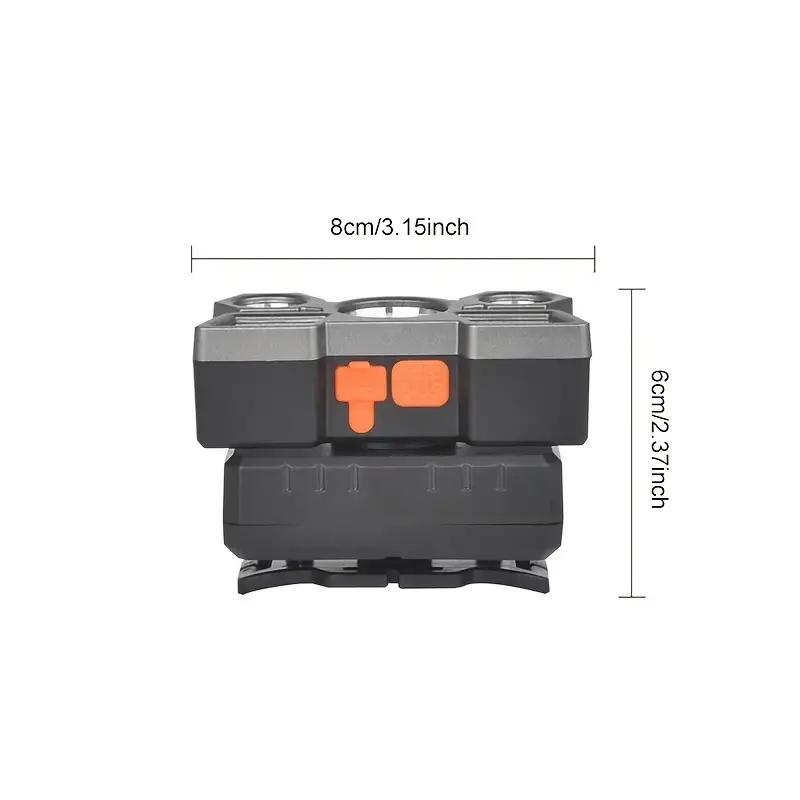 1PC Ultra Bright Headlights with Durable Rechargeable Batteries, Suitable for Camping, Running, and Outdoor Adventures