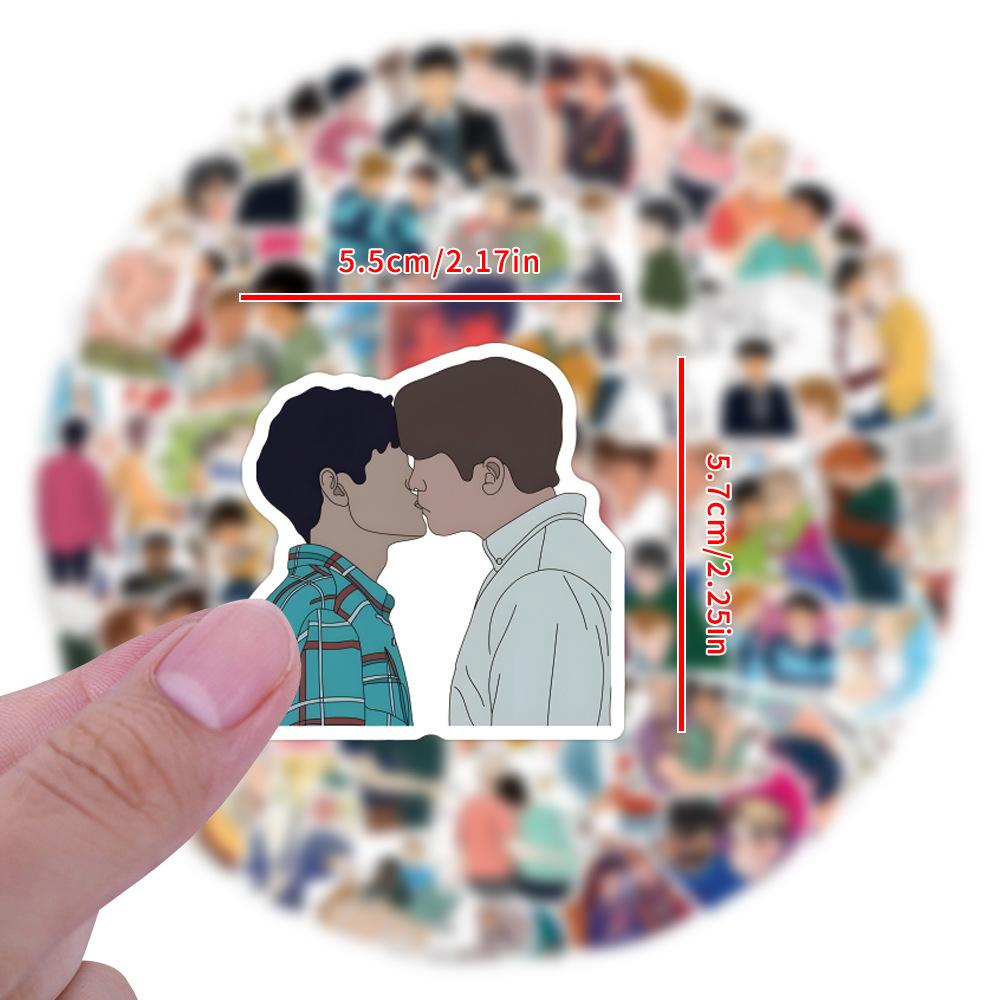 110 Heartstoppe Graffiti Stickers Decorative Scooter Notebook DIY Cartoon Stickers