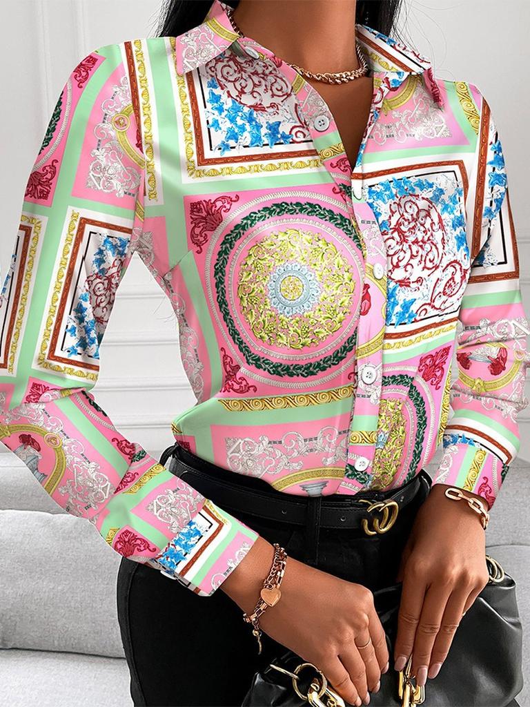 Women's Shirt Imported Top Spring Autumn Long Sleeve Elegant Overcoat Shirt Women's Summer