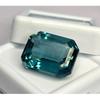 Stunning Natural Bluish Green Tourmaline 11-13 Ct Emerald Cut Loose Gemstone