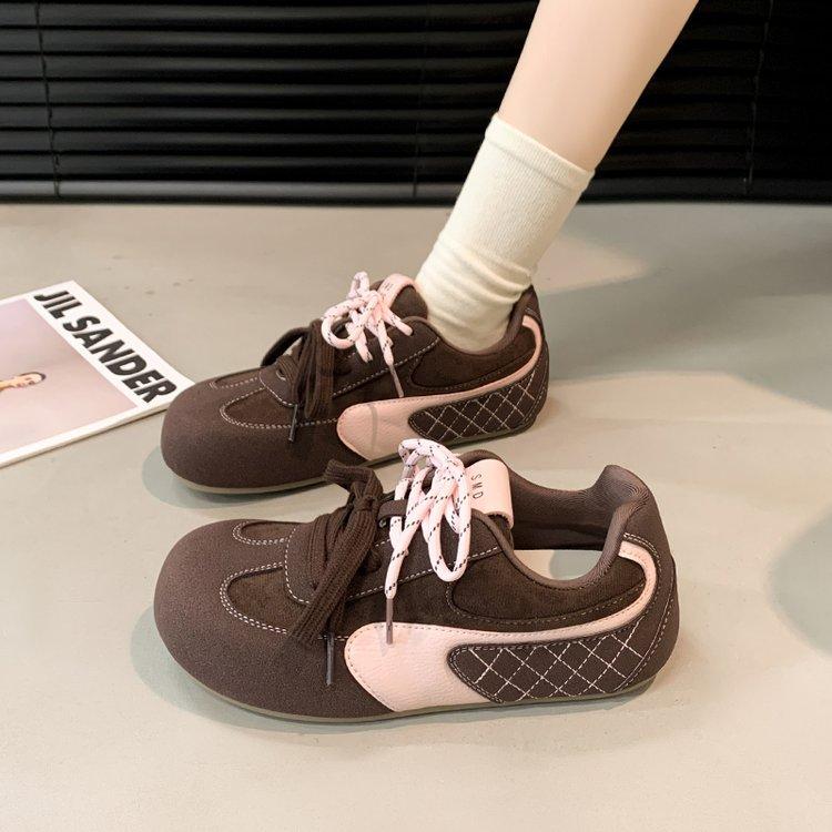 

[Youshilai] Retro German training shoes for women 2025 spring new versatile casual sports shoes Forrest Gump shoes for women 40