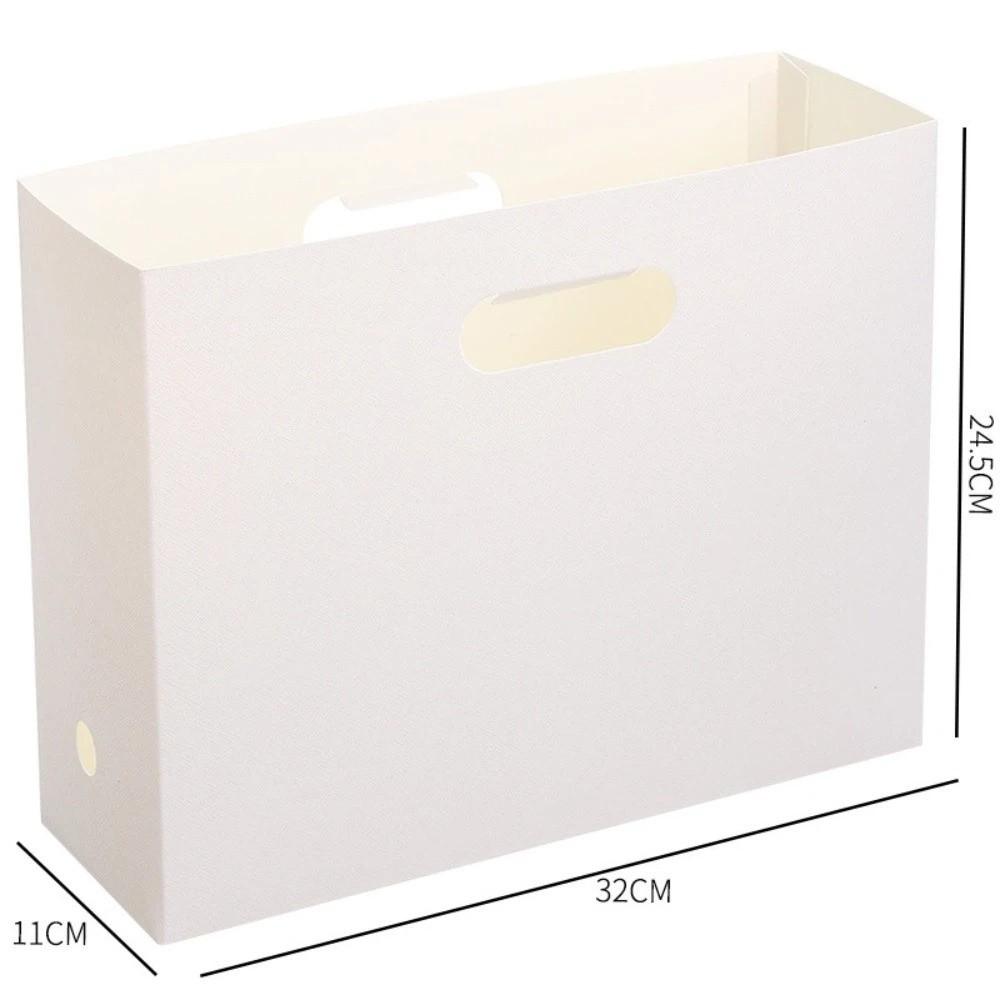 Multi-functional File Storage Box Folding Books Storage Rack New File Organizer  Office Use