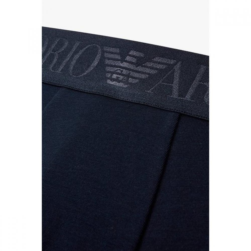Emporio Armani Men Glossy Logo Banded Cotton Drawers 0815312072 