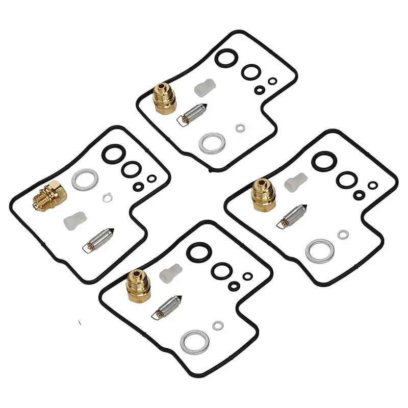 4x Carburetor Repair Kits for Honda ST1100 ST1100A 1991 2001 Motorcycles Compatible Replacement Floating Needle