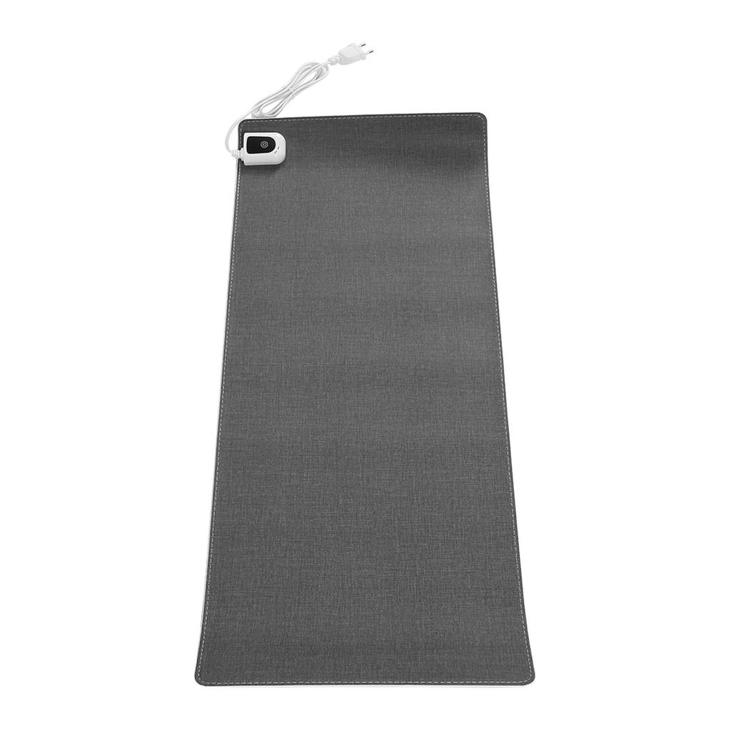 Heated Mouse Pad PU Leather Warm Desk Pad 31x13in Heating Gaming Mouse Pad for Office Dormitory
