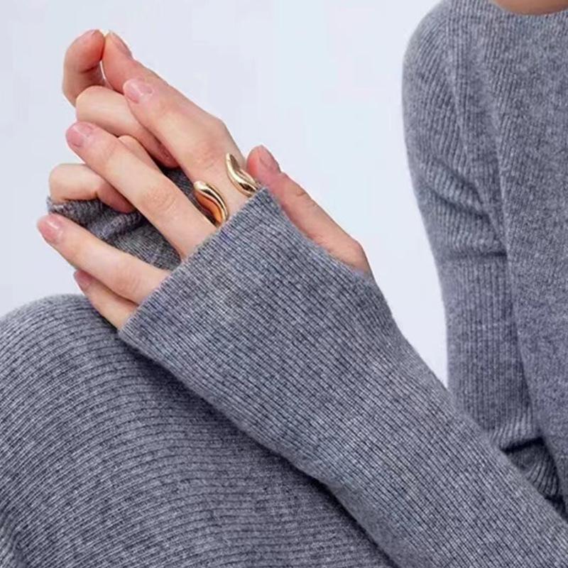 2024 Eleganter Klassischer Verstellbarer Polierter Offener Ring - High-End Luxusdesign für Frauen