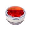 Apsmotiv Tail Light White 12V Rear Stop & License Plate Real Light Assemblies Red/Amber Lens White Ring