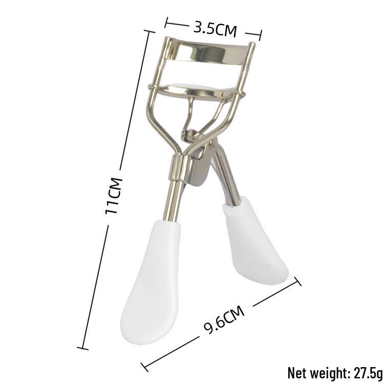 Duckbill Handle Wide-Angle Eyelash Curler - Portable Color Curling Tool