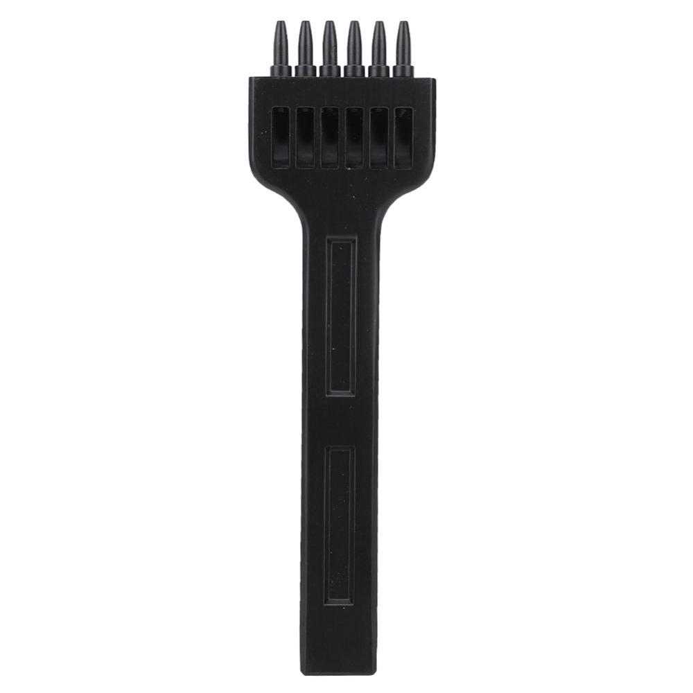 3pcs 2/4/6-prong Stitching Punch Tool Claw Tooth Design Leather Craft Chisel For DIY Leather Craft