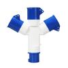 16A Camping Caravans Single to 2/3 Way Electrical Hook Up Splitter Adapter