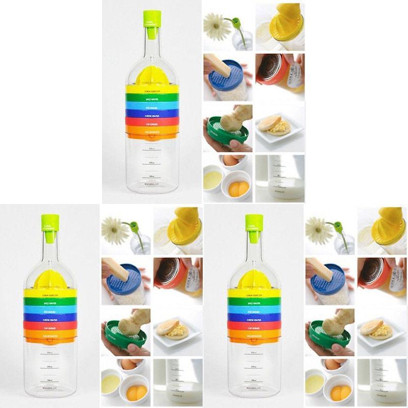 Multifunction 8 In 1 Kitchen Tools Slicer Grater Stylish Gadget For Effortless Cooking