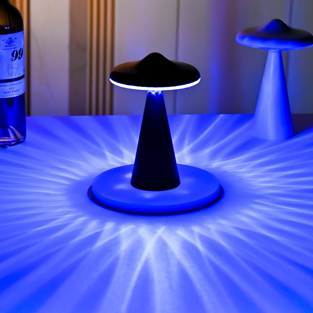 

Новый ночник UFO Atmosphere с зарядкой через USB, украшение для изголовья кровати, креативный небольшой настольный светильник Type-C charging