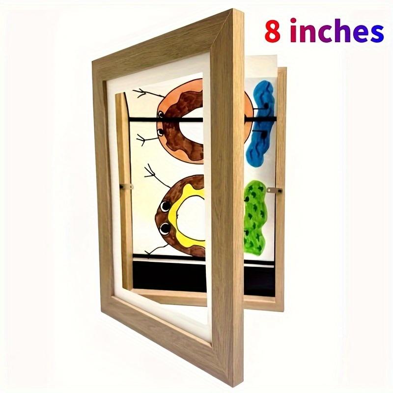 

1 шт. Магнитная художественная рамка - Легко открывается для быстрой смены экспозиции - Универсальный настенный декор для дома и офиса - Идеально подходит для подарка A4 (8.3x11.7in)