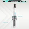 4x Iridium Spark Plugs 90919-01233 For Toyota Camry 4Runner Jeep Dodge Infiniti Nissan Dodge Ram 2.4L 2.5L 3.5L 4.0L 2005-2018