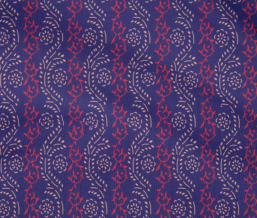 oneOone Bavlna Flex Fabric Listy & Floral Block Print Fabric By Yard 40 Inch