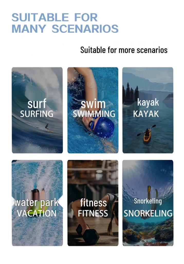 Unisex 3mm zweiteiliger schnelltrocknender Neoprenanzug zum Schnorcheln, Surfen, Stand-Up-Paddling - Kälte- und Sonnenschutz