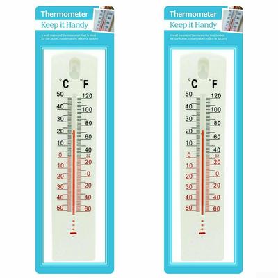 Duvar Termometresi Asın Ev Ofis Depo 195x40x6mm Doğru