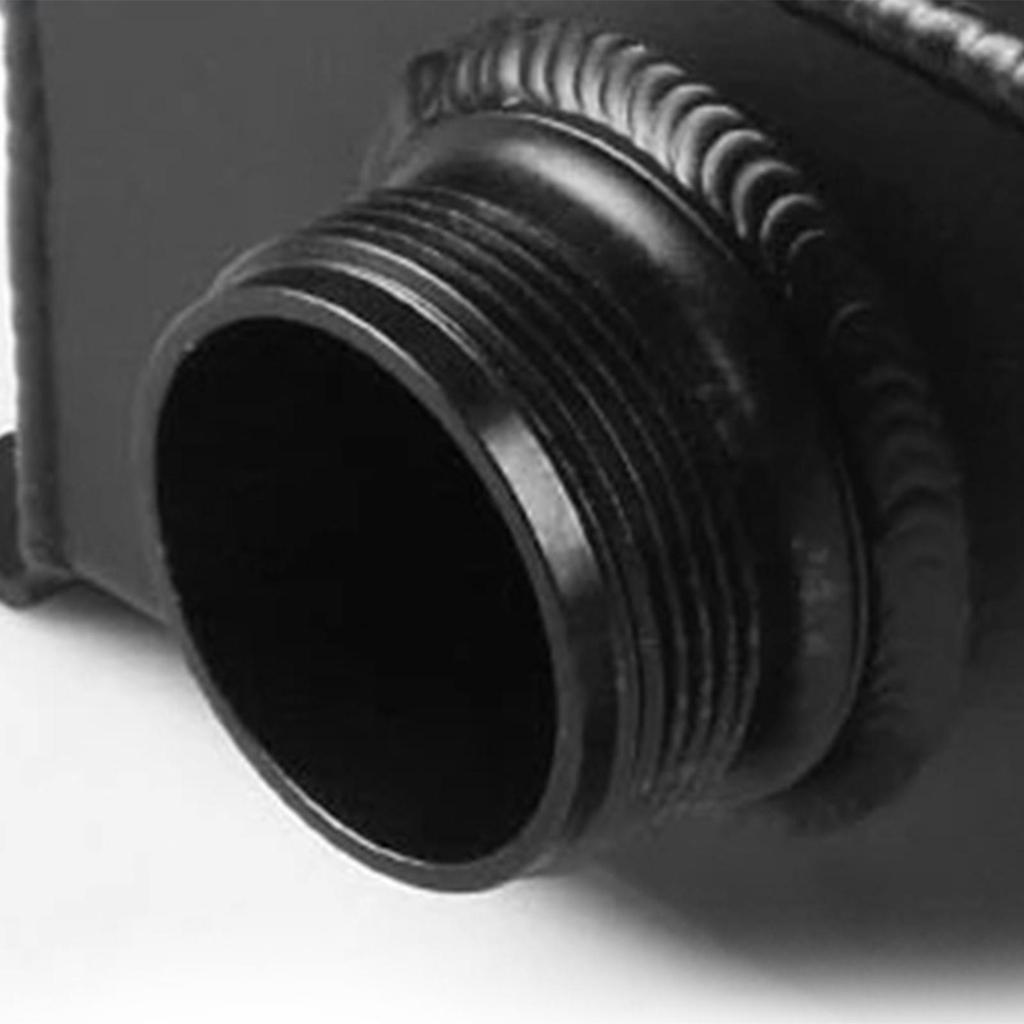 Aluminum Heat Sink Coolant Overflow Tank 2L Expansion Reservoir for Car Engine Sludge Collection and Cleaning