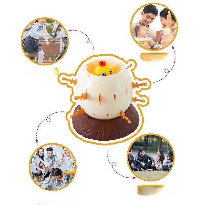 Children Insert Sword Egg Toy Decompression Bucket Game Parent-child Interactive Table Party Manual Board Game