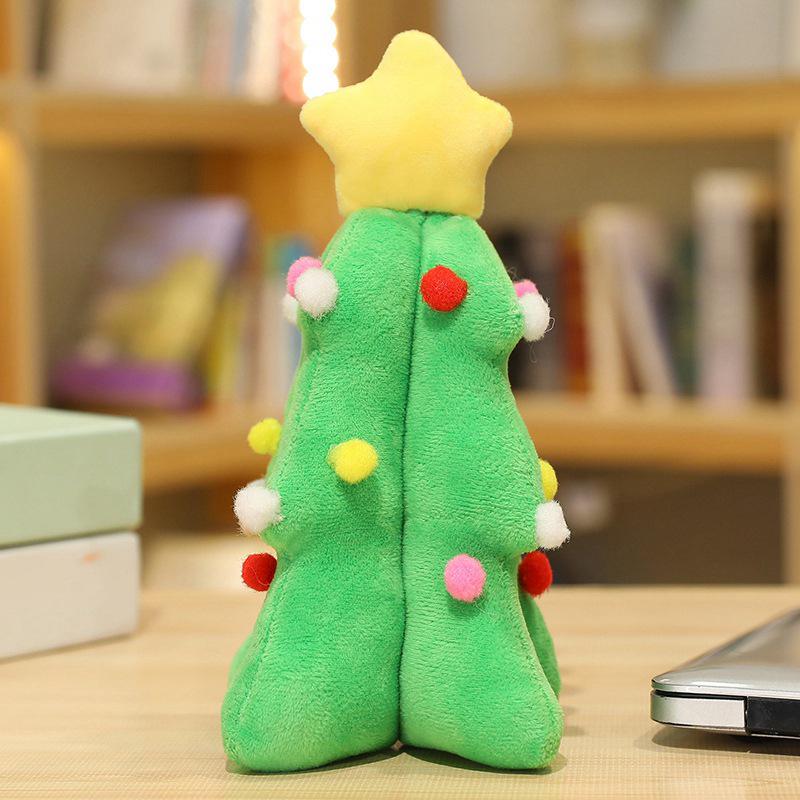 Gingerbread Man Pillow & Christmas Tree Cushion Set - Festive Holiday Decoration Gift for Kids