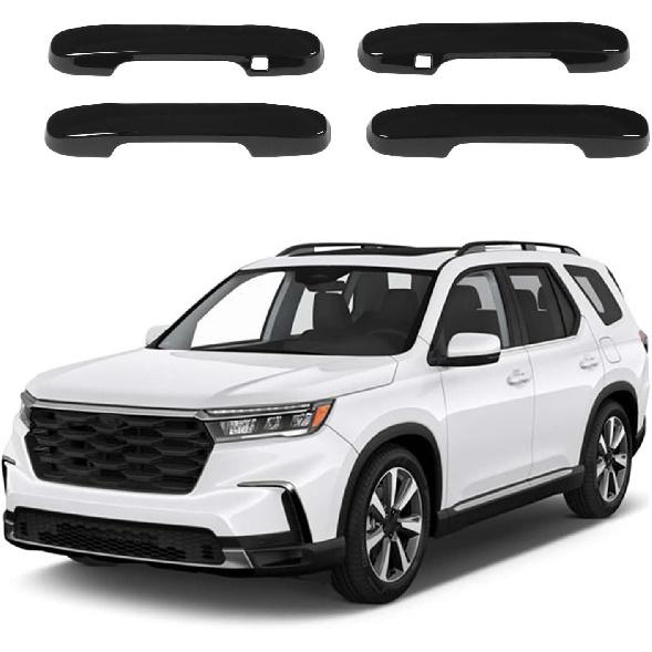 Car Exterior Door Handle Cover Protector for Honda Pilot 2023 2024 2025/ Honda Passport 2026 Accessories, ABS Auto Outside Door Handle Decorative