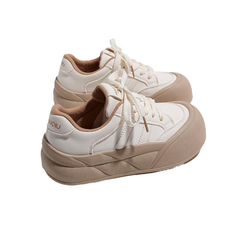Global versatile board shoes women's 2025 new spring breathable shoes niche platform casual moral training shoes XHQ-G150-1