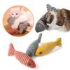 3 Stück Katzenspielzeug Fisch Weiches Leinen Interaktives Kätzchen Übung Kicker Spielzeug 7,8 Zoll Niedriges Fischkissen Katzen Stressabbau Spielzeug