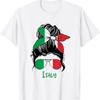 Italian Flag Girl Italy Girl Italy Woman T Shirt
