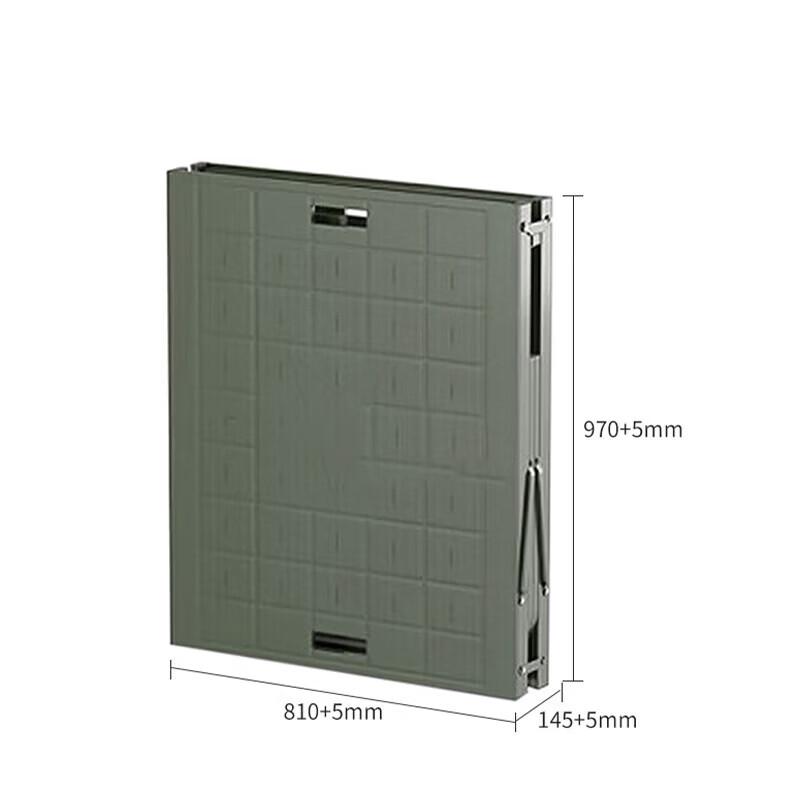 Portable Steel-Plastic Folding Camp Bed