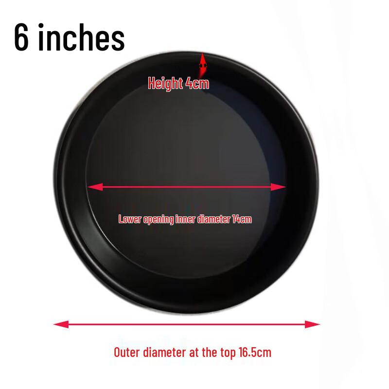 Глубокие противни для выпечки пиццы из алюминиевого сплава Tianze с твердым покрытием