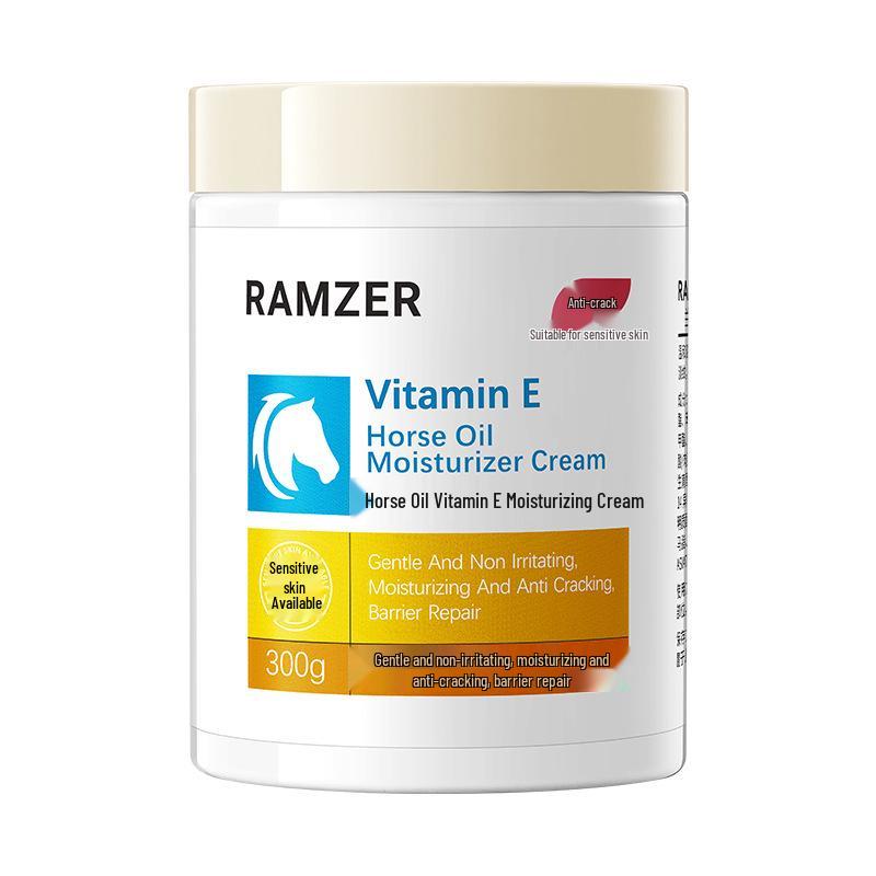 Lan Shi Zhe Horse Oil & Vitamin E Moisturizing Face & Body Cream: Hydrating, Nourishing, Anti-Wrinkle Skincare