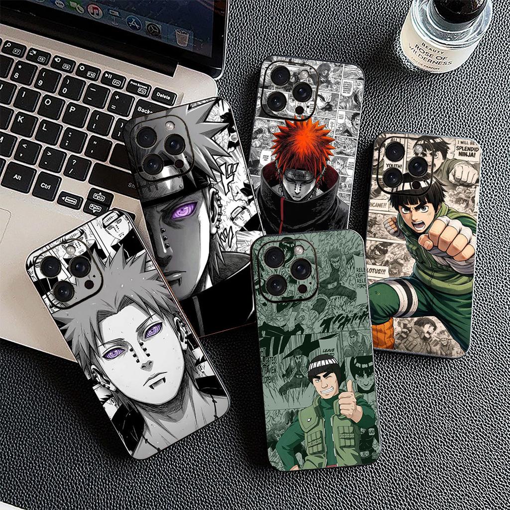 Casing for Xiaomi Redmi Note 12 11 10 A3 Pro 10A 10C 12C Note12 5G 4G Phone Cover Soft Case Might Guy Pain Narutos Akatsuki