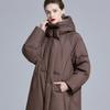 Europe Station Winter New Women's Down Jacket Thickened Large Size Down Jacket Manufacturer a Piece