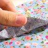 1Pc Vintage Flower Series A4 Documents File Bag Files Folder Stationery Button File Folder Student Exam Paper Document Organizer