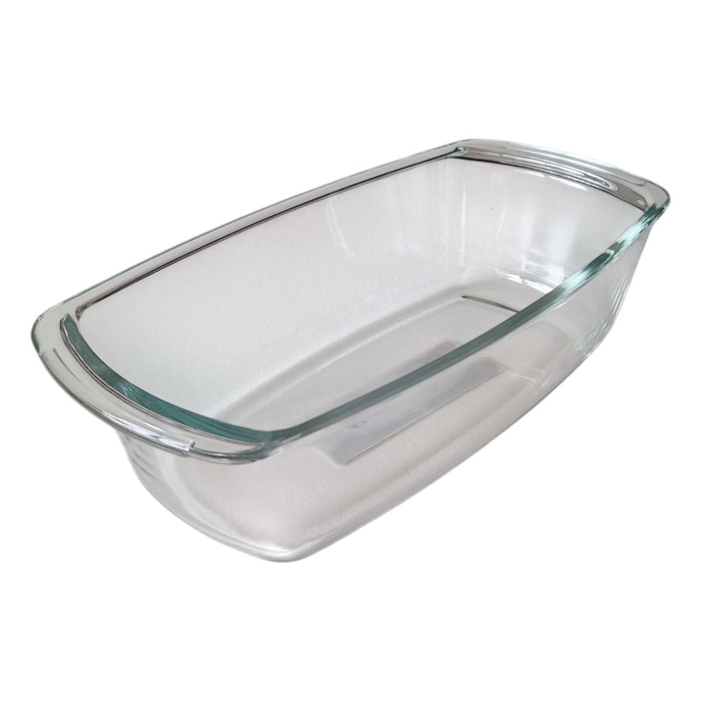 GLASS CAKE FORM HEAT-RESISTANT BAKING FORM 27x14x7.3cm