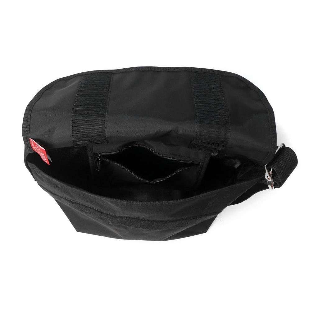Messenger Bag Official MP Embroidery Vintage Messenger Bag Black [Manhattan Portage]