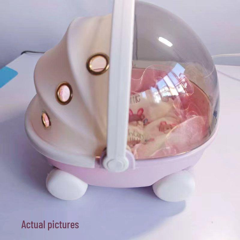 Cat Rabbit Breathable Pet Carrier: Cute, Escape-Proof Portable Cage for Hedgehogs, Sugar Gliders, Squirrels, and Hamsters