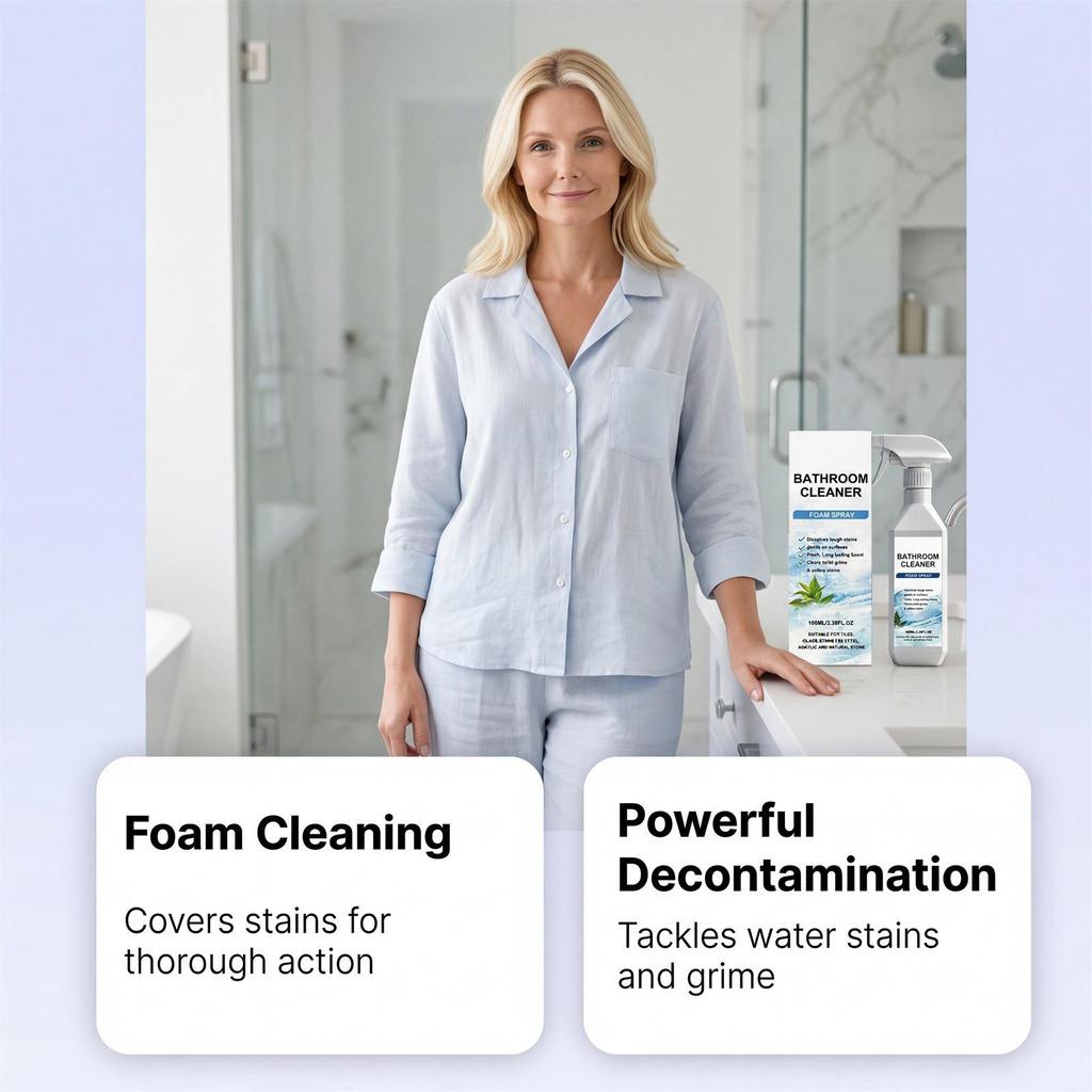 In-Stock Bathroom & Toilet Cleaner: Removes Stains & Refreshes with a Fresh Scent